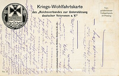 Photo 2 : PORTRÄTPOSTKARTE 'Generaloberst von Kluck'...