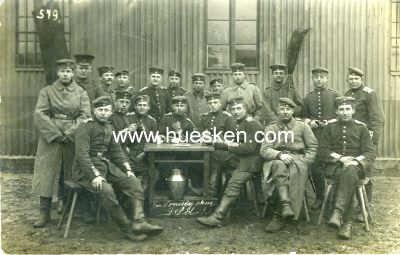 PHOTO 9x13cm: Gruppenaufnahme von Soldaten aus dem...