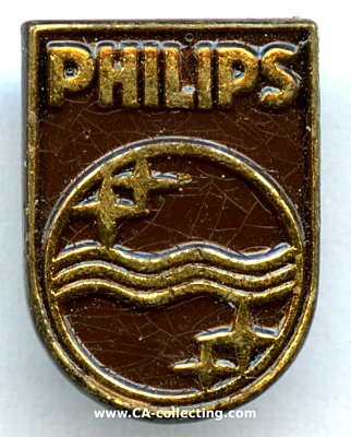 PHILIPS (Elektronik) Amsterdam. Firmenabzeichen um 1960....