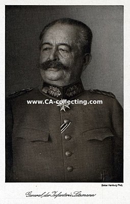 PHOTO-PORTRÄTPOSTKARTE 'General der Infanterie...