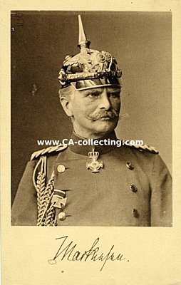 PHOTO-PORTRÄTPOSTKARTE 'General von Mackensen'....