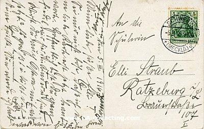 Foto 2 : FARB-POSTKARTE 'Zur Flöte und Harmonika tanzt Peterl...