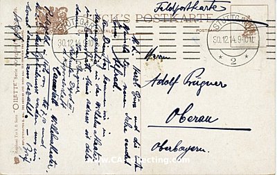 Photo 2 : NEUJAHRS-POSTKARTE 'Herzlichen Glückwunsch zum neuen...