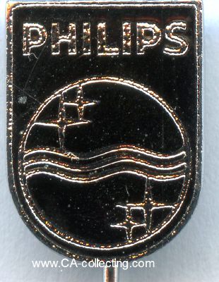 PHILIPS (Elektronik) Amsterdam. Firmenabzeichen um 1970....