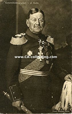 PHOTO-PORTRÄTPOSTKARTE 'Generalfeldmarschall von der...