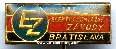 ELEKTROMONTAZNE ZAVODY EZ (Elektrotechnik) Bratislava,...