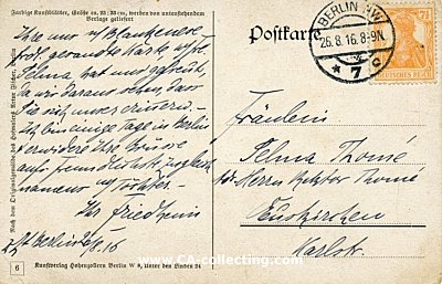 Photo 2 : FARB-POSTKARTE 'Deutschlands Stolz!' (Kaiser Wilhelm II....