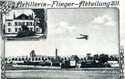 POSTKARTE 'Artillerie-Flieger-Abteilung 201'. 1916 als...