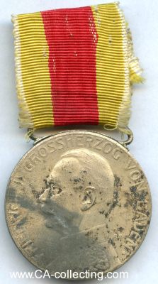 SILBERNE VERDIENSTMEDAILLE GROSSHERZOG FRIEDRICH II....