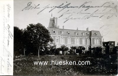 PHOTO-POSTKARTE VARNA. Schloss Euxinograd am Schwarzen...