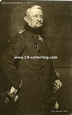 PHOTO-PORTRÄTPOSTKARTE 'Generalfeldmarschall von...