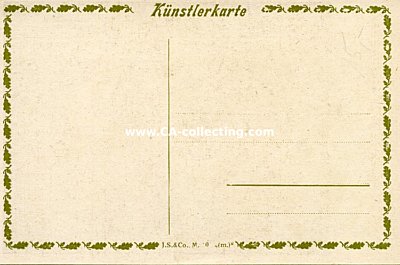 Photo 2 : FARB-POSTKARTE 'Generaloberst von Hindenburg'....