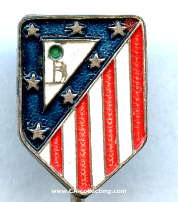 ATLETICO MADRID (Spanien). Vereinsabzeichen 1950er-Jahre....