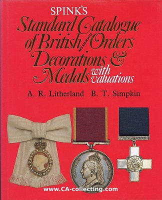 STANDARD CATALOGUE OF BRITISH ORDERS, DECORATIONS &...