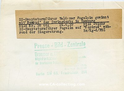 Photo 2 : PRESSE-PHOTO 18,0x12,5cm vom 24. Juni 1939:...