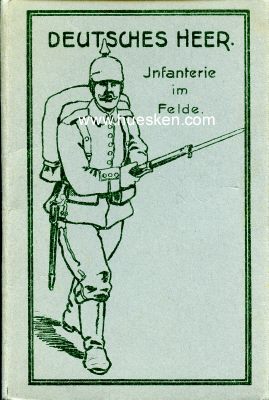 10 FARB-POSTKARTEN 'Deutsches Heer - Infanterie im...