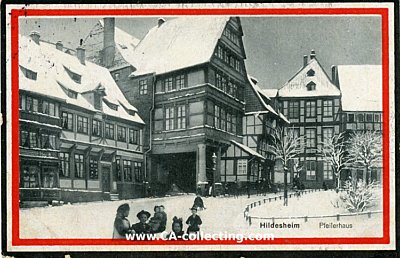 HILDESHEIM - PFEILERHAUS Photopostkarte. Hildesia-Verlag,...