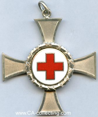 DEUTSCHES ROTES KREUZ. Schwesternkreuz 2.Form in Silber...