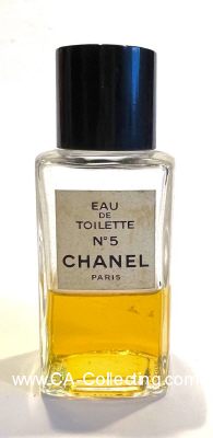 CHANEL PARIS N° 5 - EAU DE TOILETTE FLAKON. : PARFUMS & COLLECTOR FLACONS  AFTER 1945 : Miscellaneous - CA-Collecting and more, Christiane Arnal  e.K.