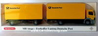 WIKING 82-09 - MB ATEGO FESTKOFFER-LASTZUG DEUTSCHE POST.