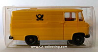 WIKING 277 - MERCEDES BENZ L 406 POSTWAGEN.