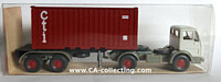 WIKING 526 - MB STAHL-CONTAINER SATTELZUG - CTI.