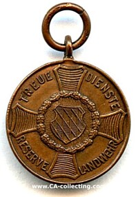 LANDWEHR LONG SERVICE MEDAL 2nd CLASS 1913.