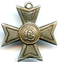 LANDWEHR LONG SERVICE MEDAL 1st CLASS 1876