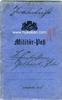 VERBANDSPÄCKCHEN : I. WELTKRIEG 1914-1918 : Deutsches Reich 1871 - 1945 -  CA-Collecting and more, Christiane Arnal e.K.