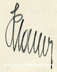 AUTOGRAPH KLAUER,