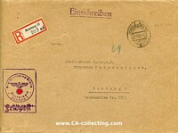 REGISTERED FIELDPOST ENVELOPE